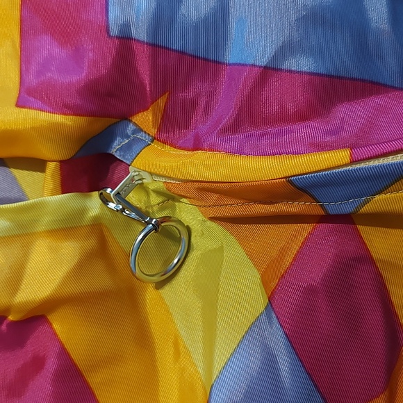 🆕 Vintage Multipurpose Scarf / Babushka - Picture 4 of 5